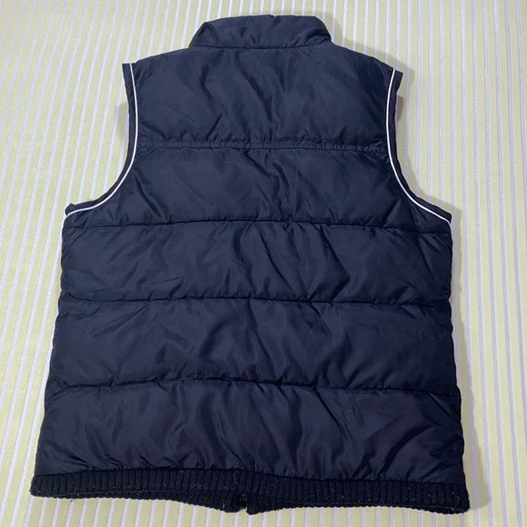 Vintage Black Fila Zip Up Puffer Vest Medium - Picture 7 of 9